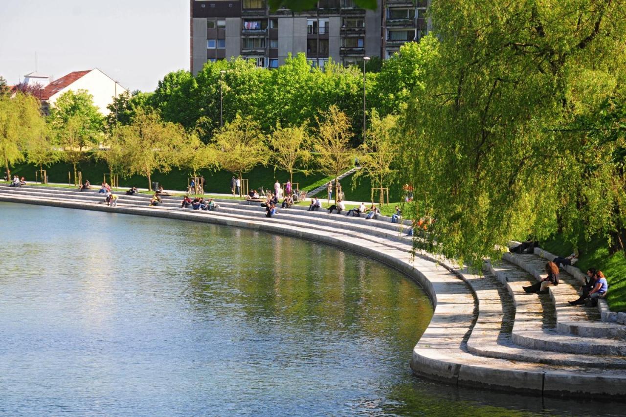 卢布尔雅那Riverside Ljubljanica With Private Parking公寓 外观 照片